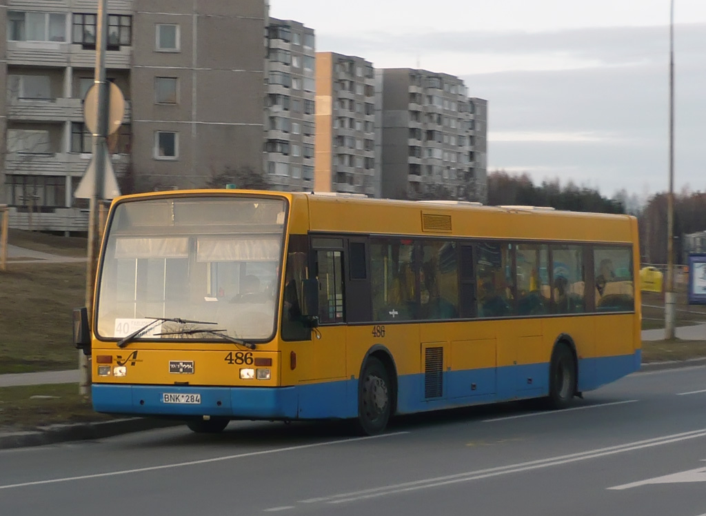 Литва, Van Hool A300 № 486