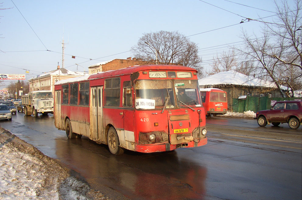 Тульская область, ЛиАЗ-677М № 420