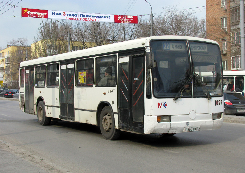 Ростовская область, Mercedes-Benz O345 № 1027