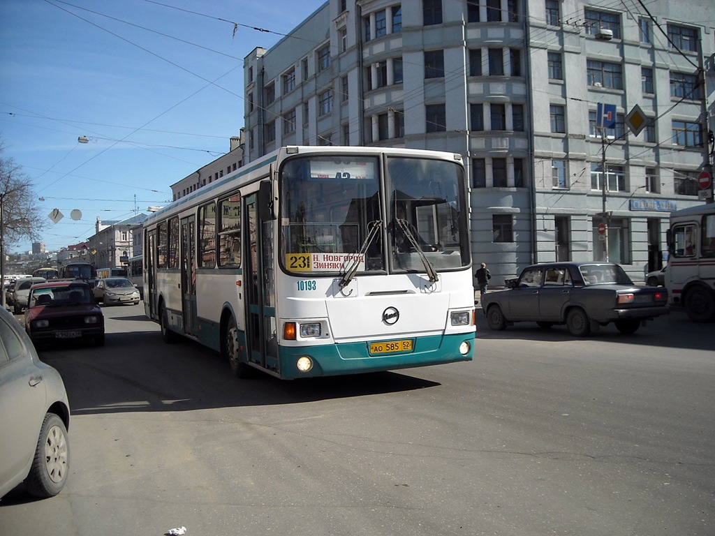 Нижегородская область, ЛиАЗ-5256.25 № 10193