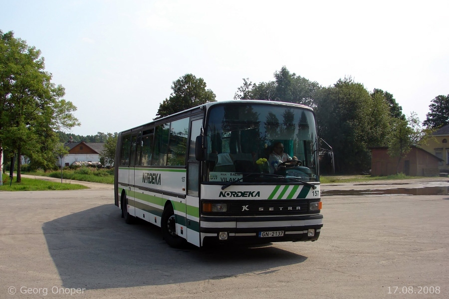 Латвия, Setra SG221UL № 157