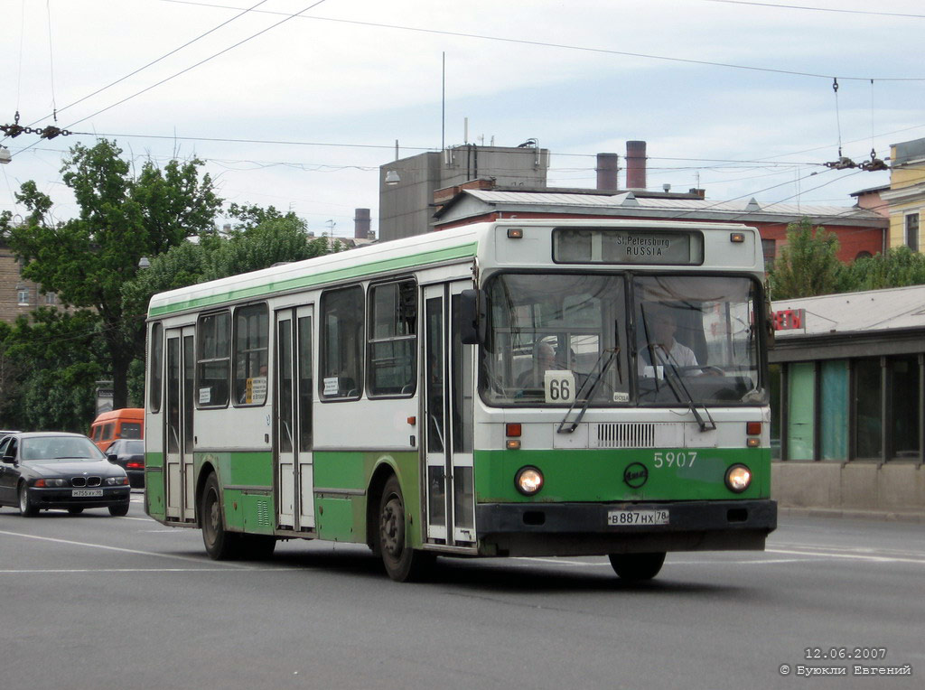 Санкт-Петербург, ЛиАЗ-5256.00 № 5907