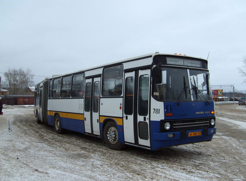 Свердловская область, Ikarus 283.10 № 781