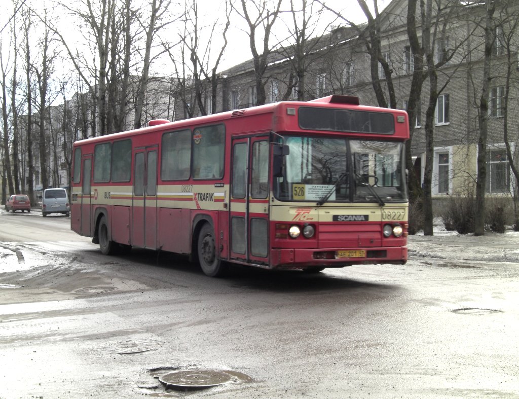 Ленинградская область, Scania CN113CLB № 08227