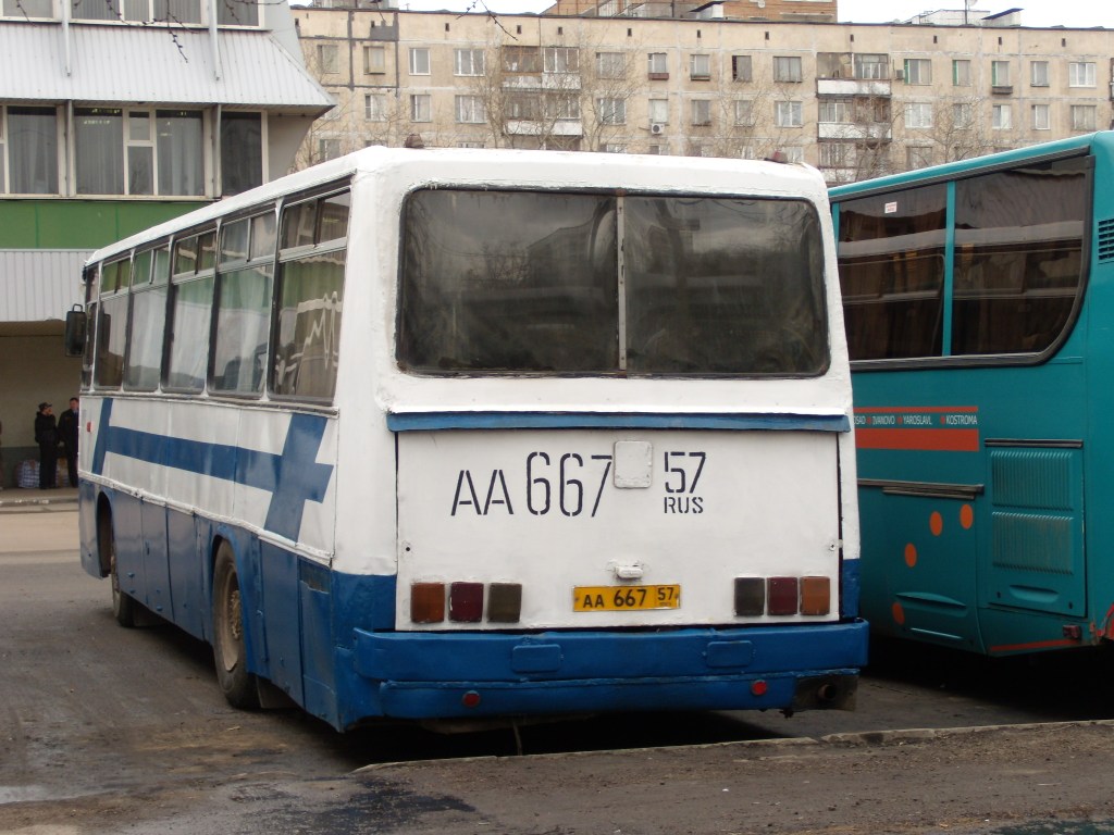 Орловская область, Ikarus 256.75 № АА 667 57