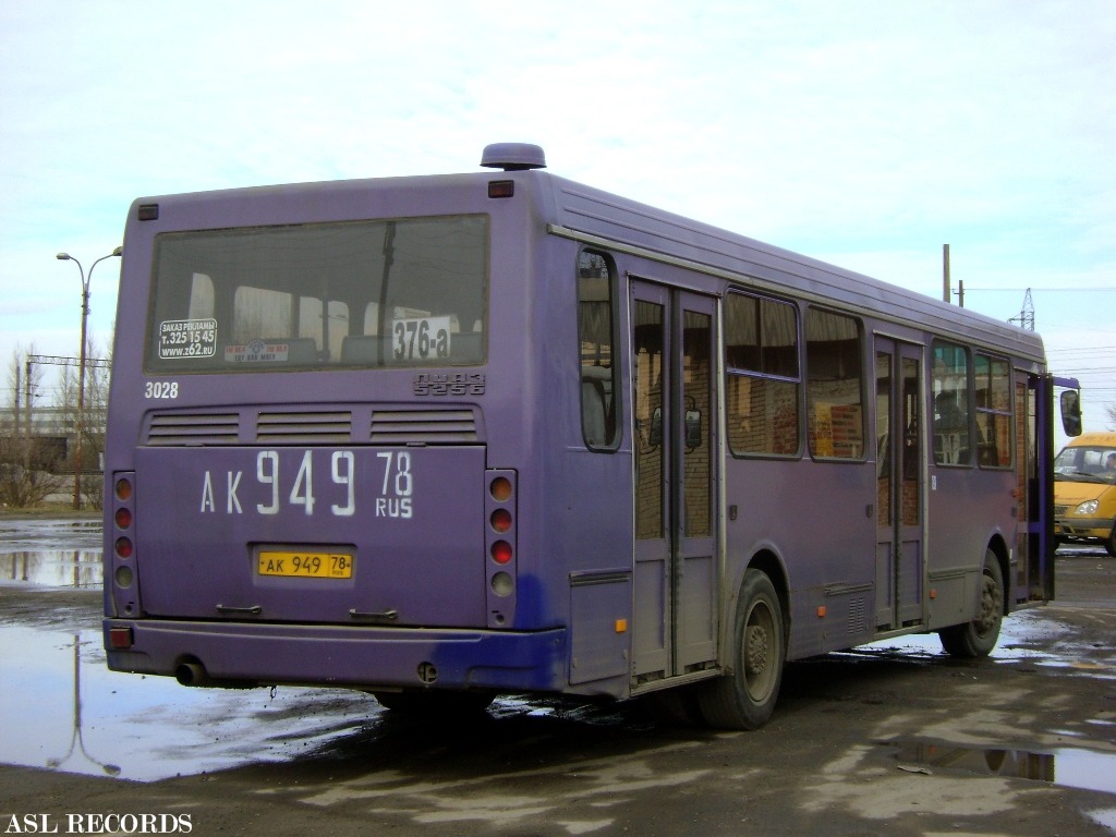 Санкт-Петербург, ЛиАЗ-5256.25 № 3028