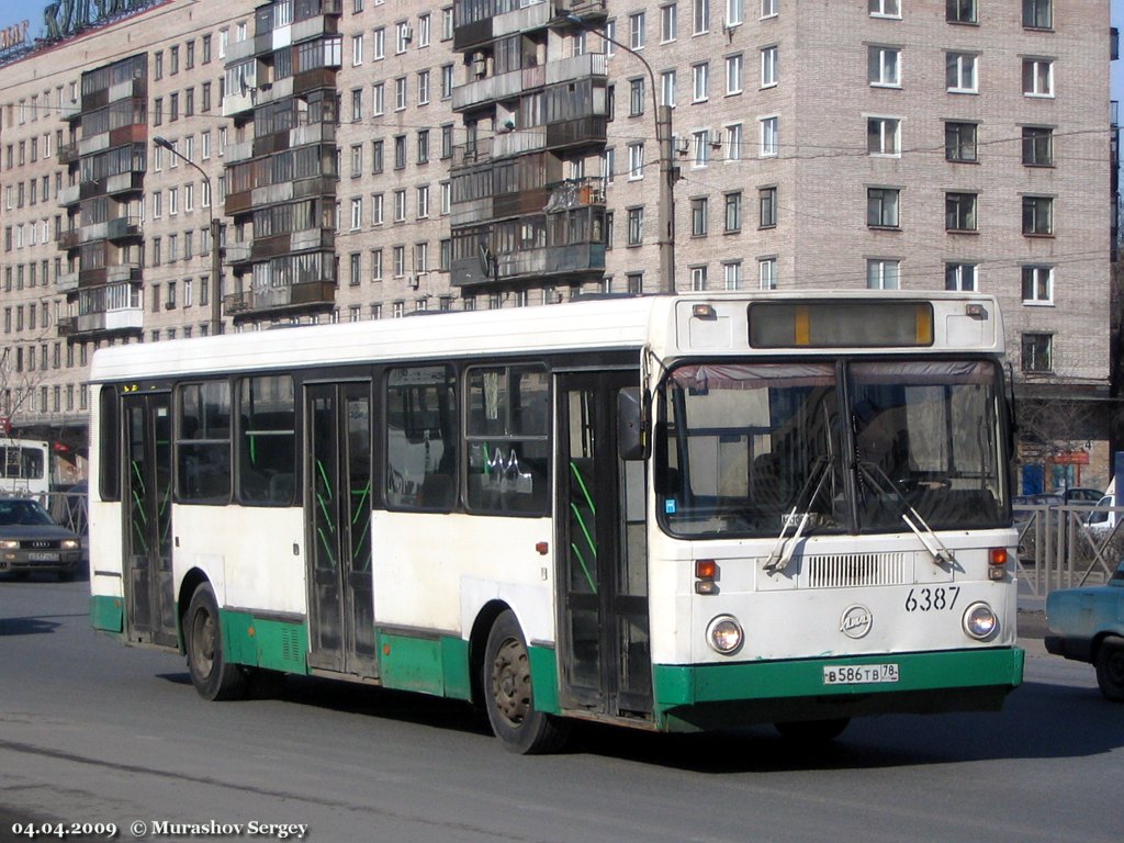 Санкт-Петербург, ЛиАЗ-5256.00 № 6387