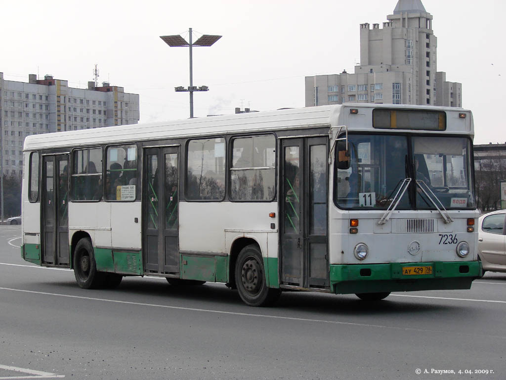 Санкт-Петербург, ЛиАЗ-5256.25 № 7236