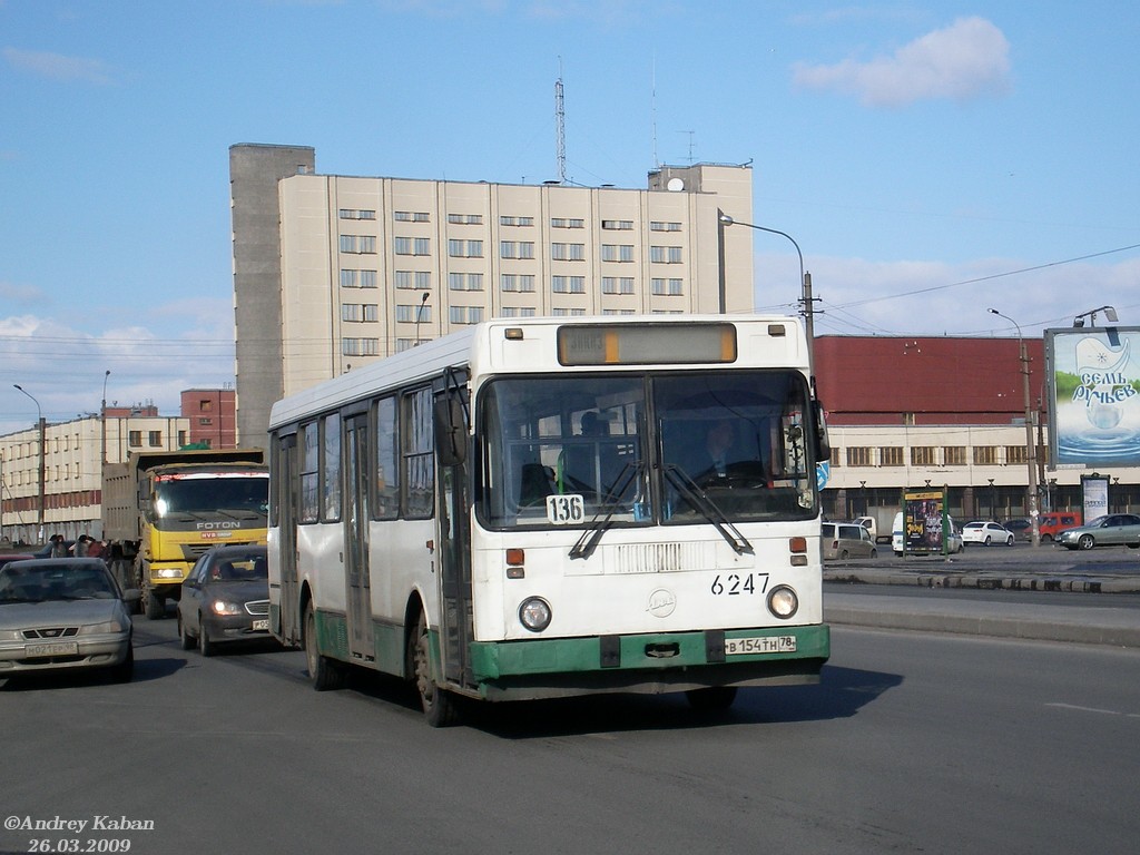 Санкт-Петербург, ЛиАЗ-5256.00 № 6247