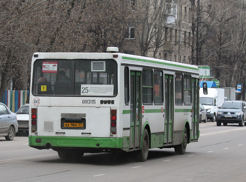 Moskwa, LiAZ-5256.25 Nr 09315