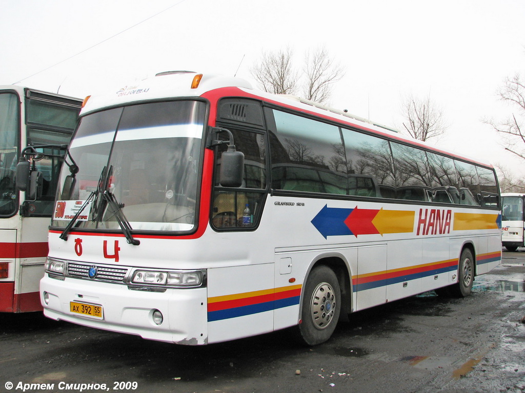 Омская область, Kia KM948 Granbird Greenfield № АХ 392 55