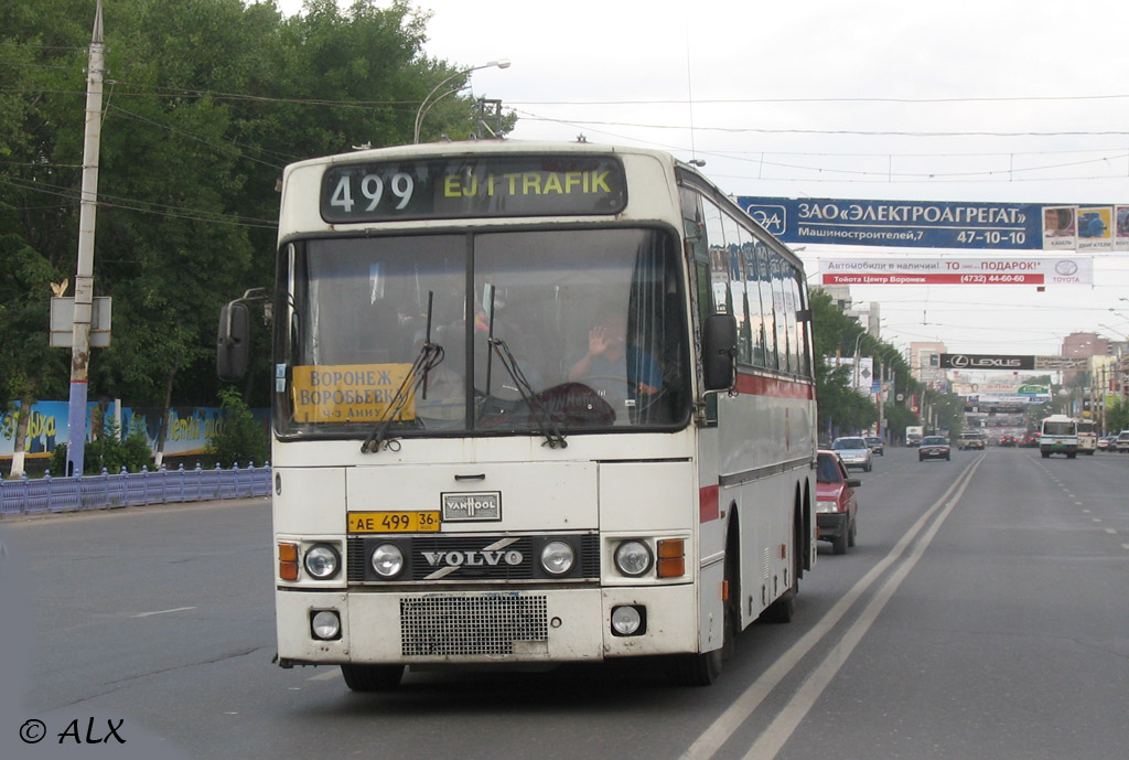 Воронежская область, Van Hool T8 Alizée 310 № АЕ 499 36