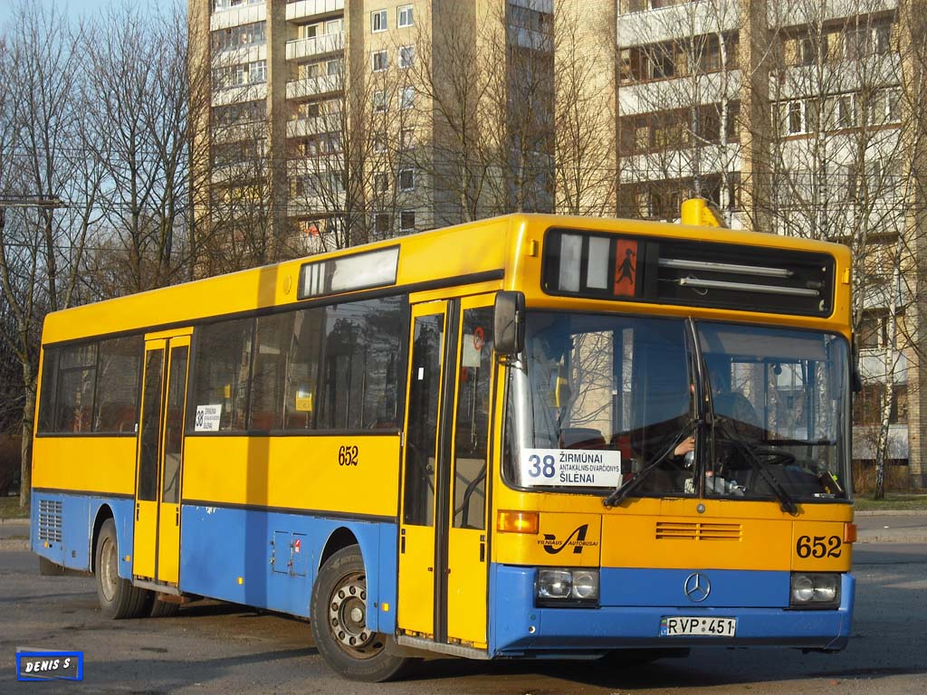 Литва, Mercedes-Benz O405 № 652