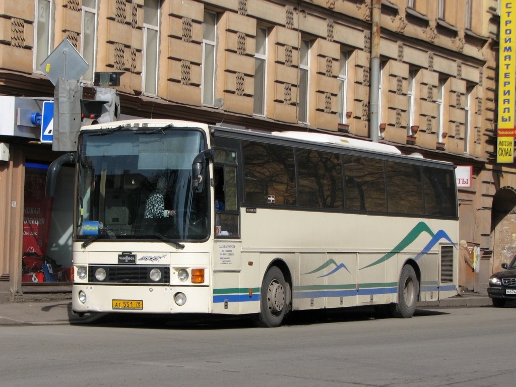 Санкт-Петербург, Van Hool T8 Alizée 310 № АТ 551 78