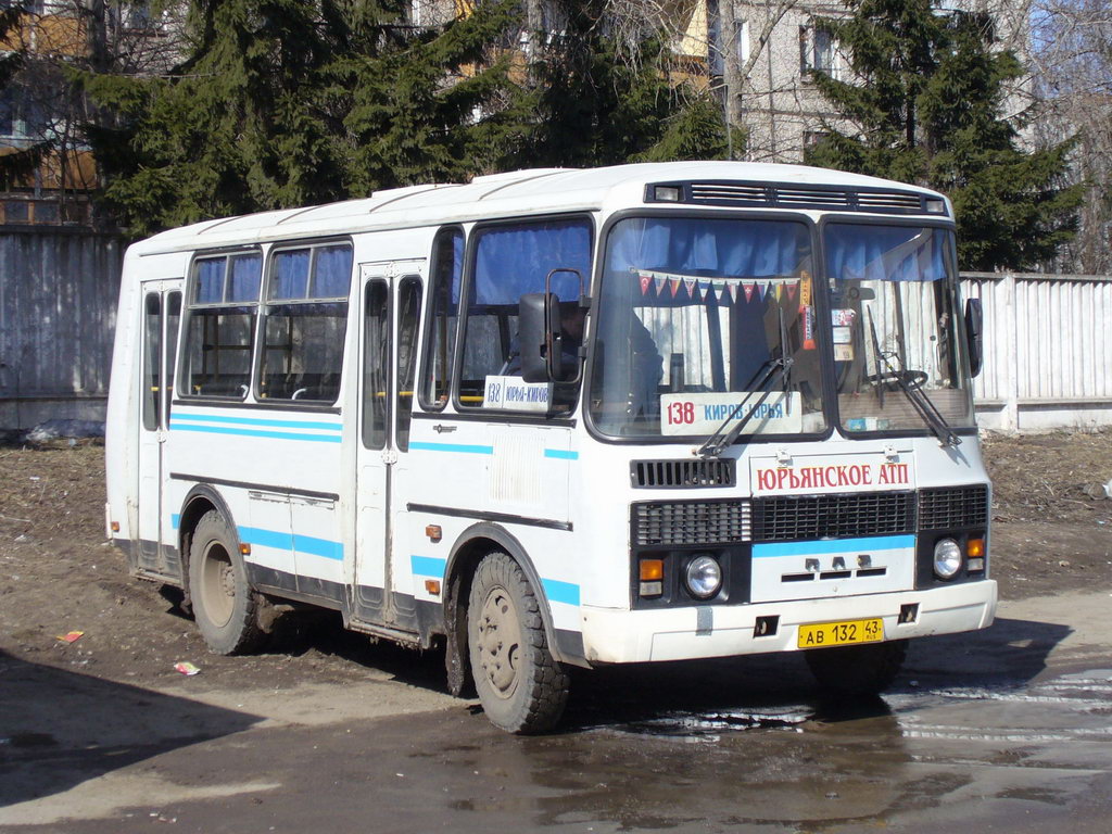 Кировская область, ПАЗ-32054-07 № АВ 132 43