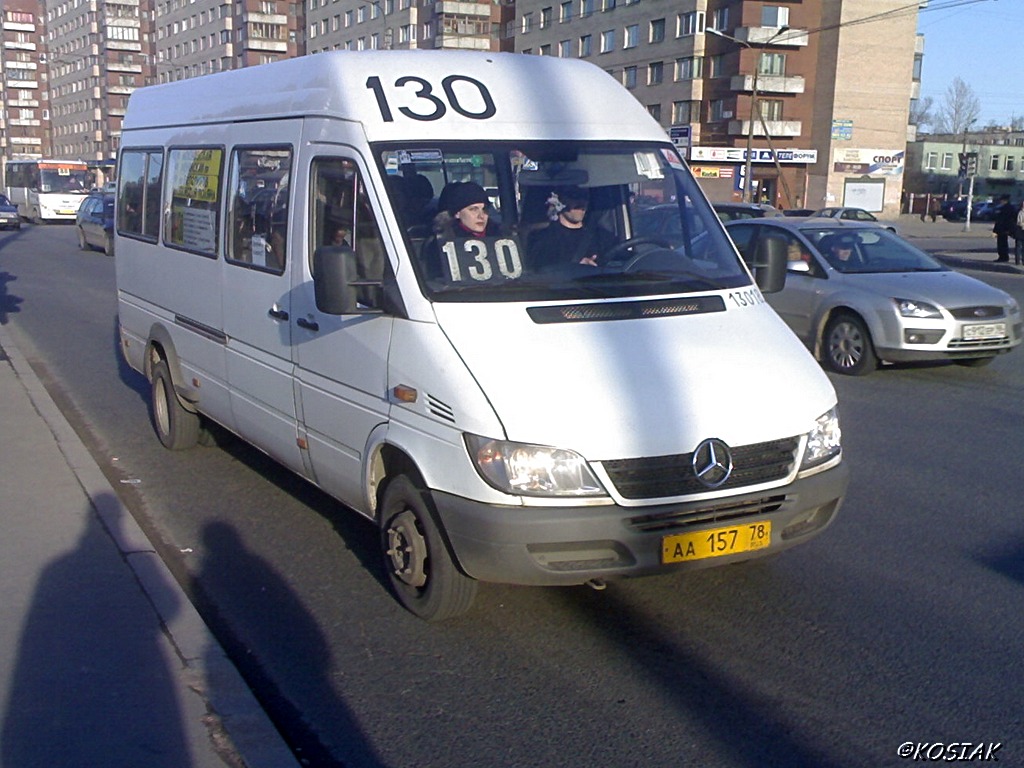 Санкт-Петербург, Mercedes-Benz Sprinter W904 408CDI № 13002