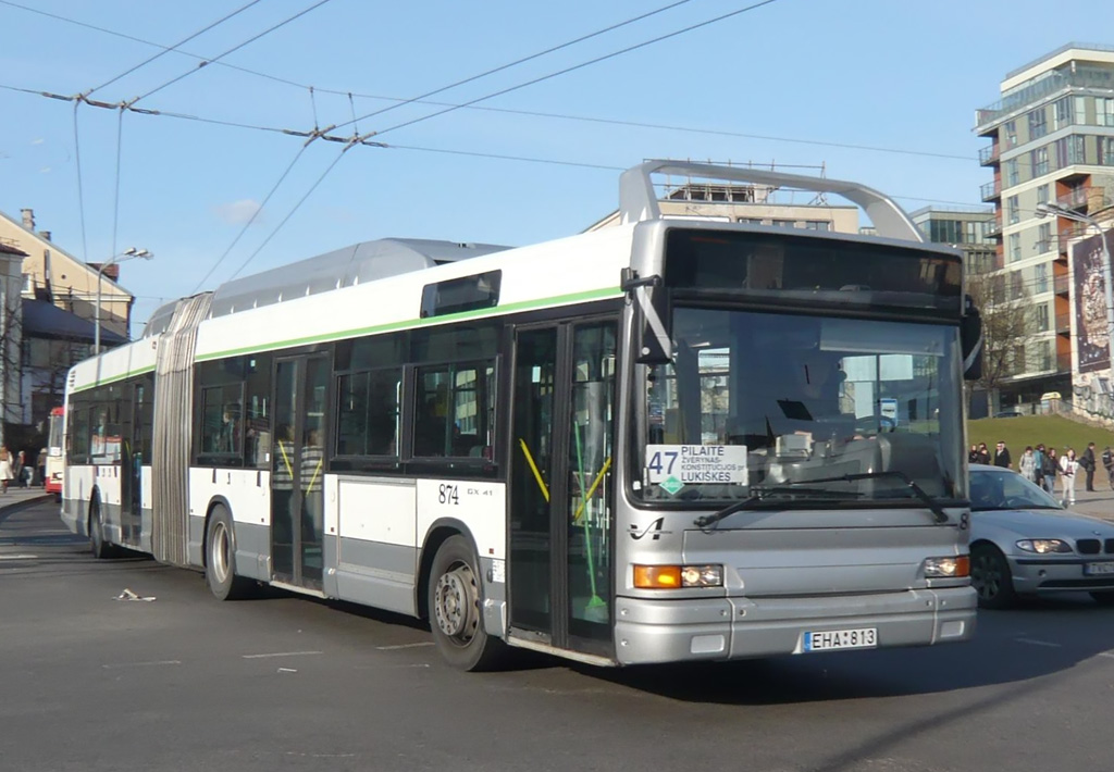 Литва, Heuliez GX417 GNV № 874