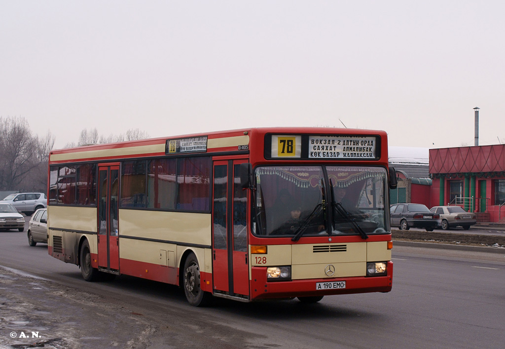 Алматы, Mercedes-Benz O405 № A 190 EMO