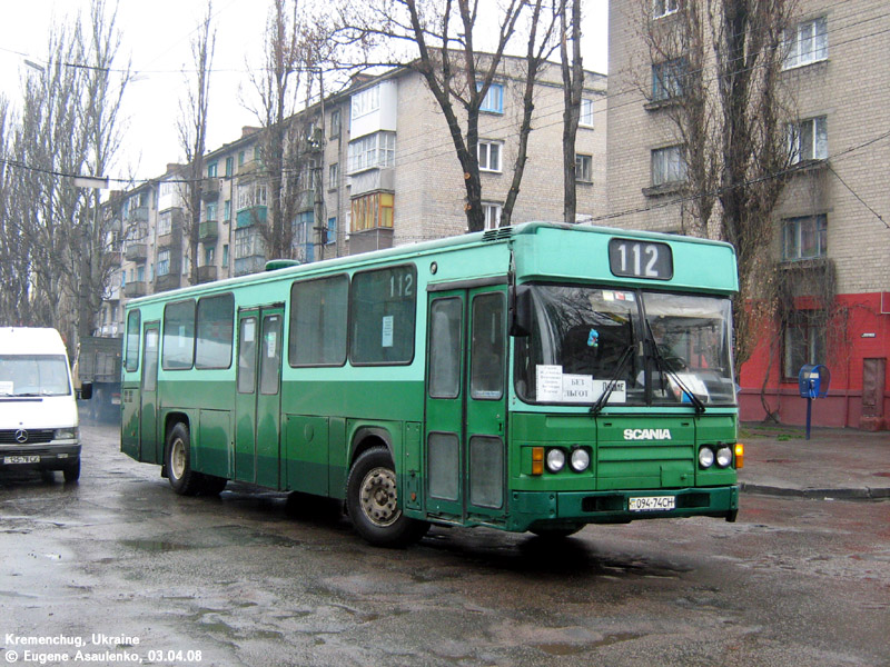 Полтавская область, Scania CN112CLB № 188