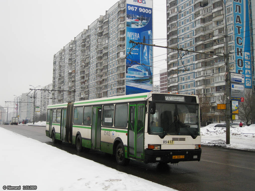 Москва, Ikarus 435.17 № 05412