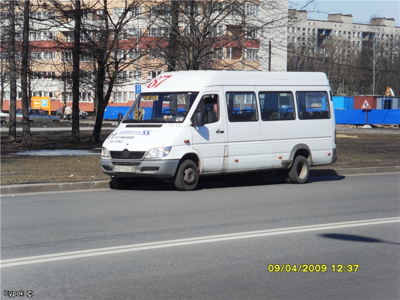 Санкт-Петербург, Mercedes-Benz Sprinter W904 408CDI № 13037