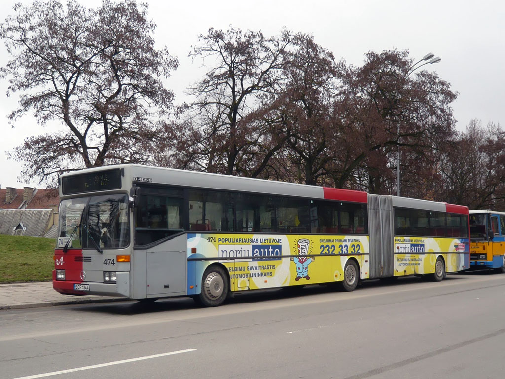 Литва, Mercedes-Benz O405G № 474