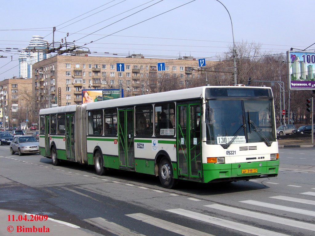 Москва, Ikarus 435.17 № 05221