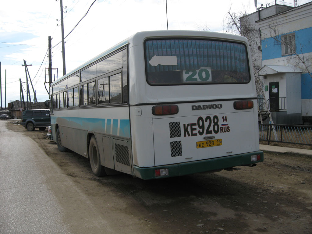 Саха (Якутия), Daewoo BS106 Royal City (Busan) № КЕ 928 14