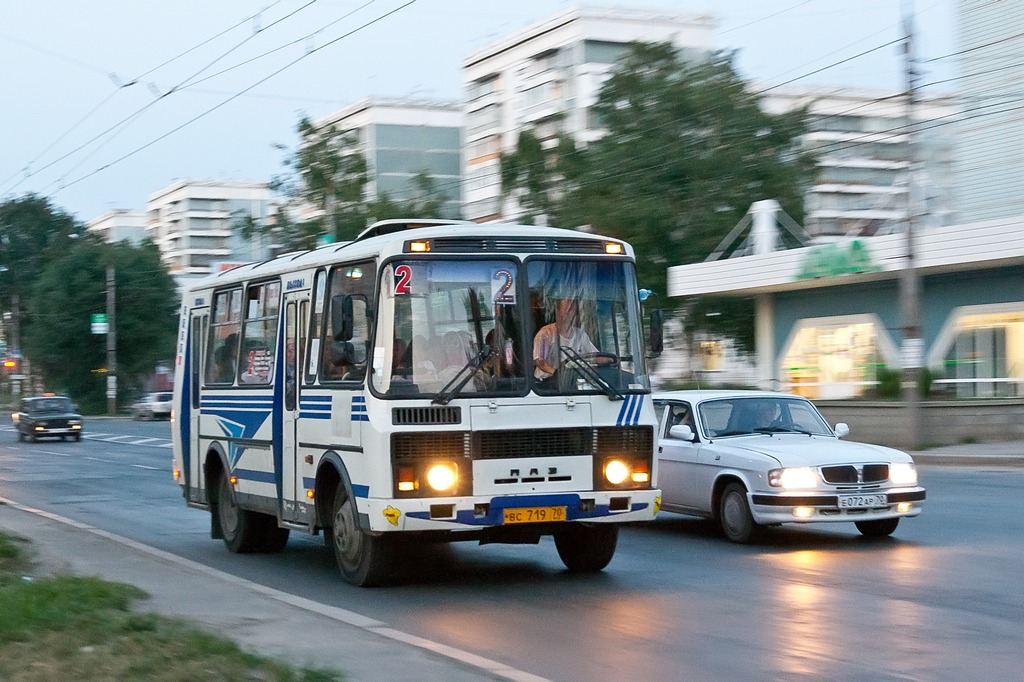 Tomsko sritis, PAZ-32054 Nr. ВС 719 70