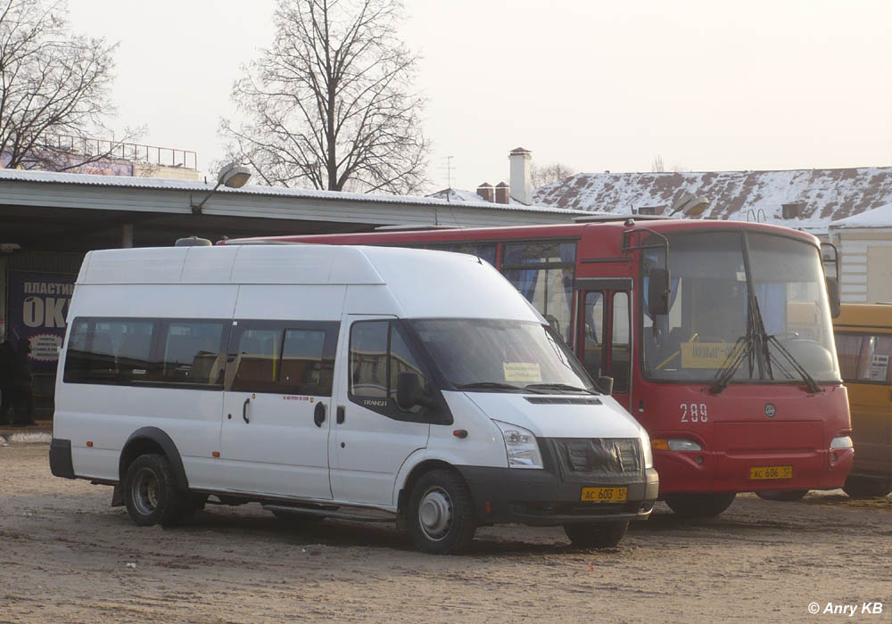 Марий Эл, Нижегородец-222702 (Ford Transit) № АС 603 12