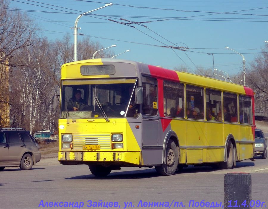 Пензенская область, Van Hool A120/31 № АК 124 58