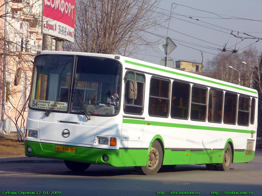 Пензенская область, ЛиАЗ-5256.45 № АТ 975 58