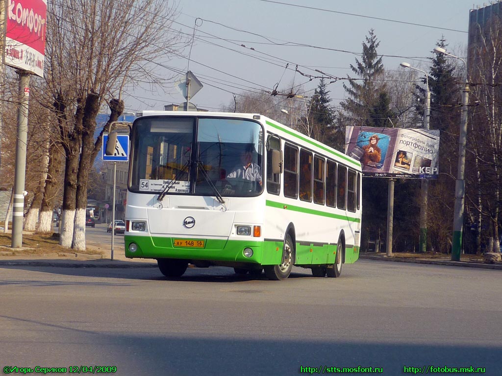 Пензенская область, ЛиАЗ-5256.46 № АУ 148 58