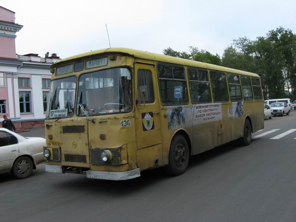 Хабаровский край, ЛиАЗ-677М № 436