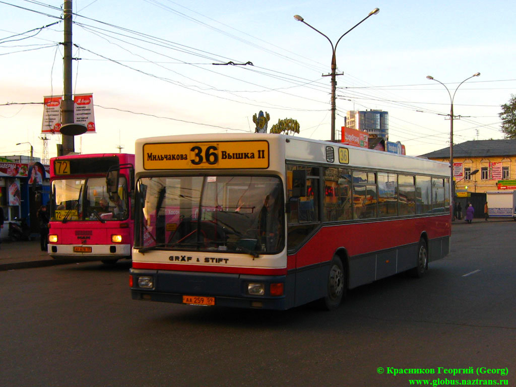 Пермский край, MAN 895 NL202 № АА 259 59