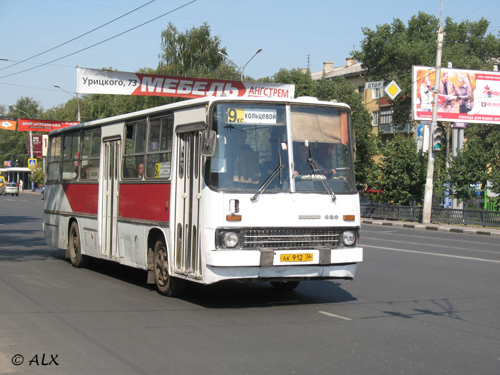 Воронежская область, Ikarus 280.33 № АК 912 36