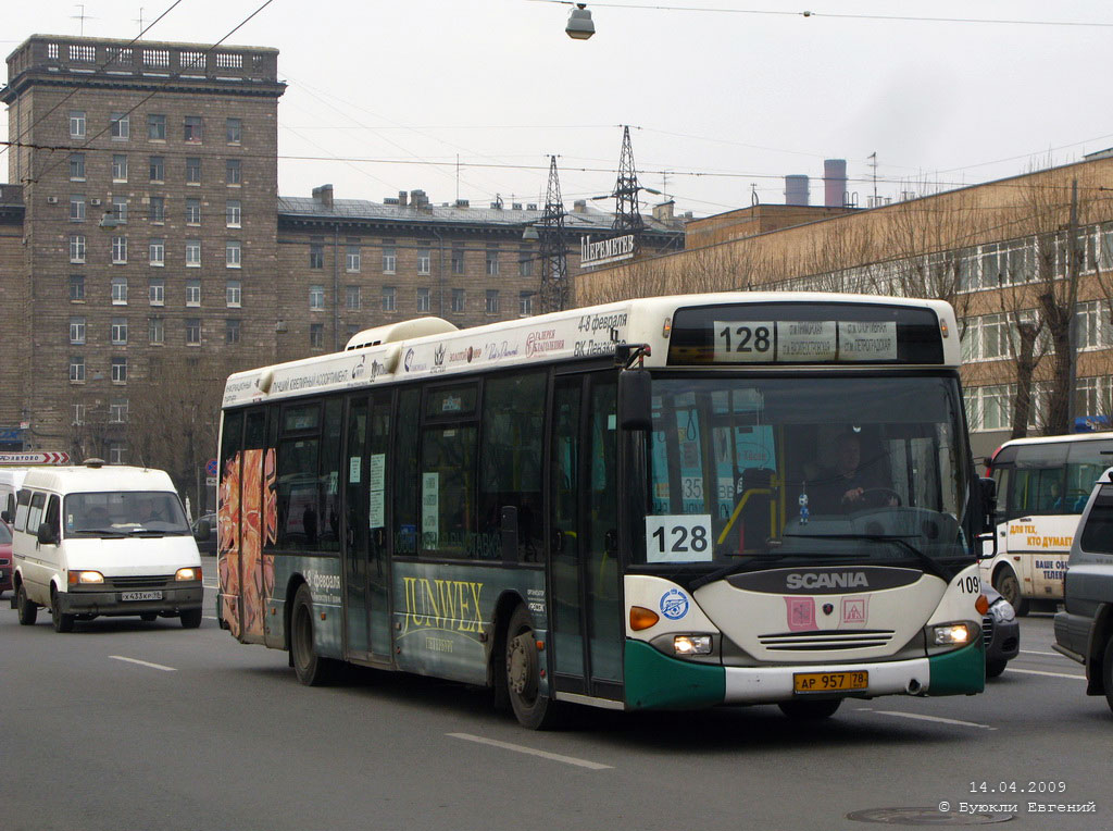 Санкт-Петербург, Scania OmniLink I (Скания-Питер) № n091