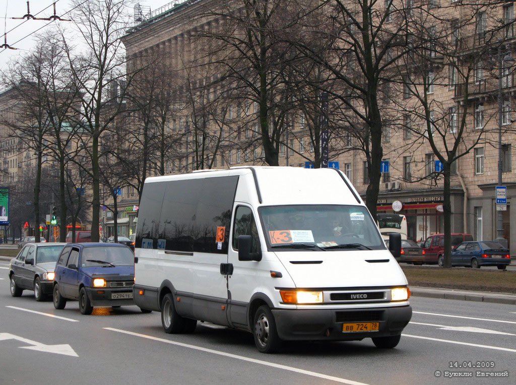 Санкт-Петербург, IVECO Daily 35C13 № ВВ 724 78