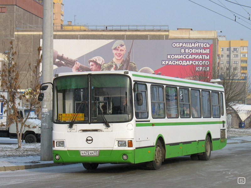 Krasnodar region, LiAZ-5256.35 # Н 472 АМ 93