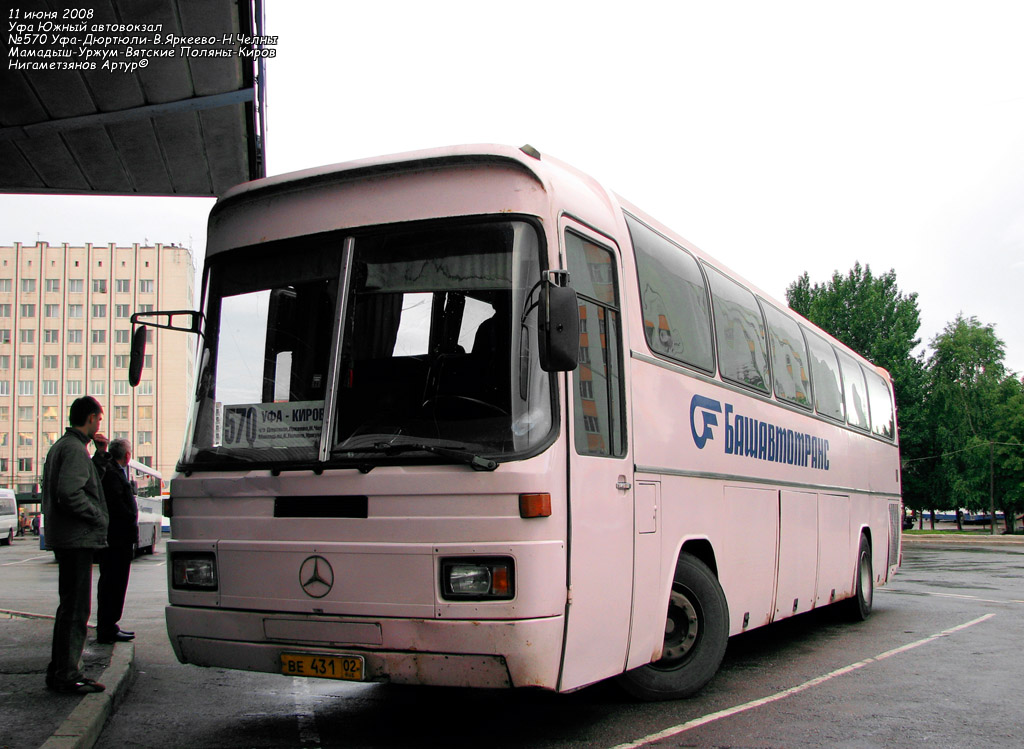 Башкортостан, Mercedes-Benz O303-15RHD Витязь № ВЕ 431 02