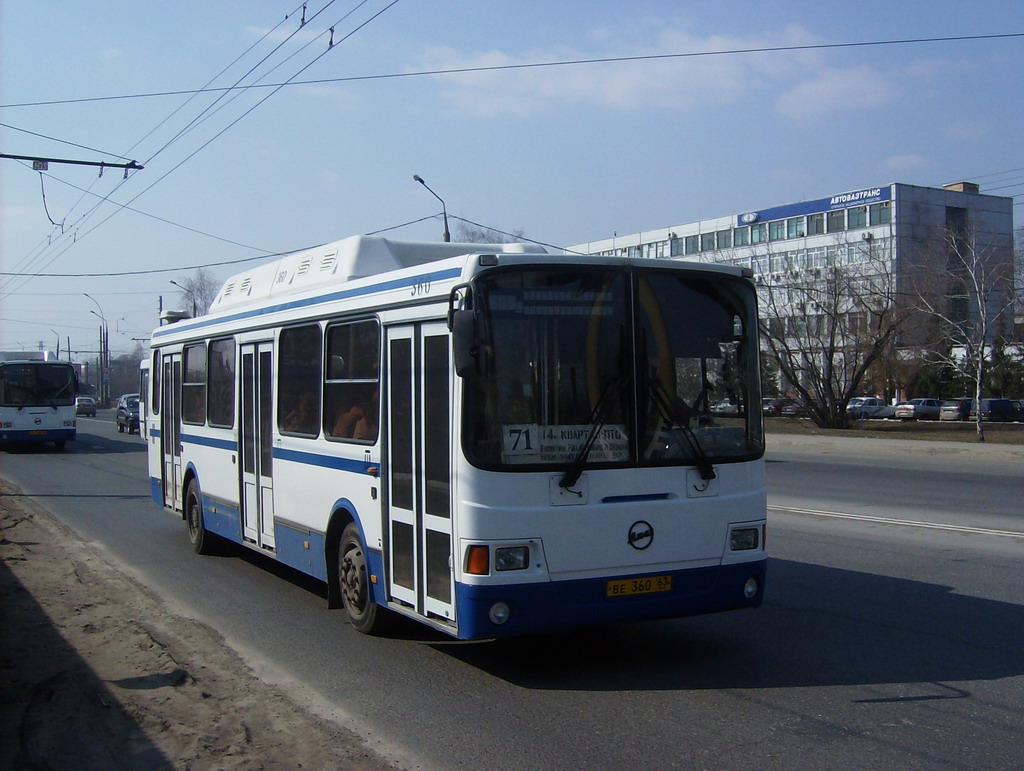 Samara region, LiAZ-5256.57 # ВЕ 360 63