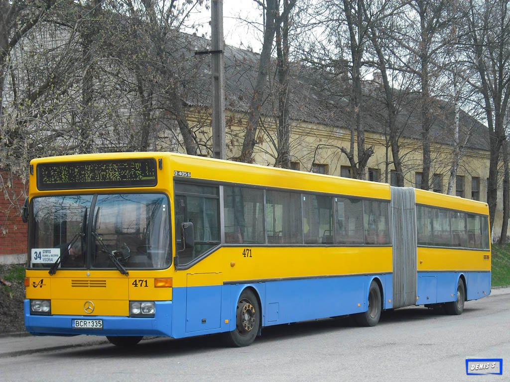 Литва, Mercedes-Benz O405G № 471