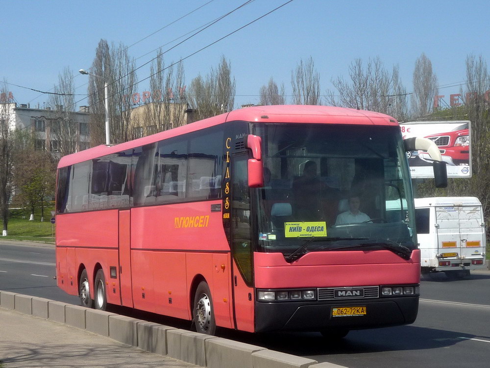 Киев, MAN A32 S2000 Mega № 062-72 КА