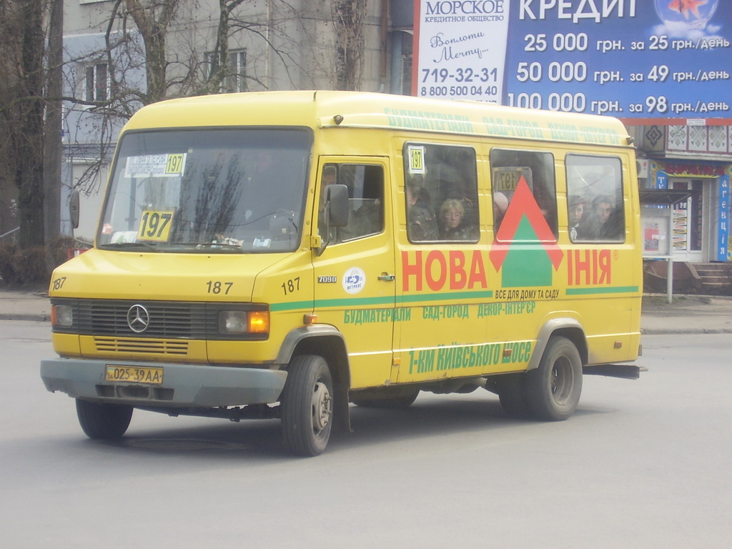 Одесская область, Mercedes-Benz Vario 612D № 187