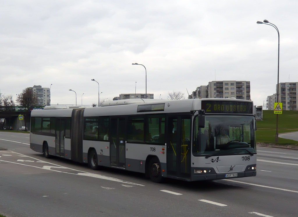 Литва, Volvo 7700A № 708