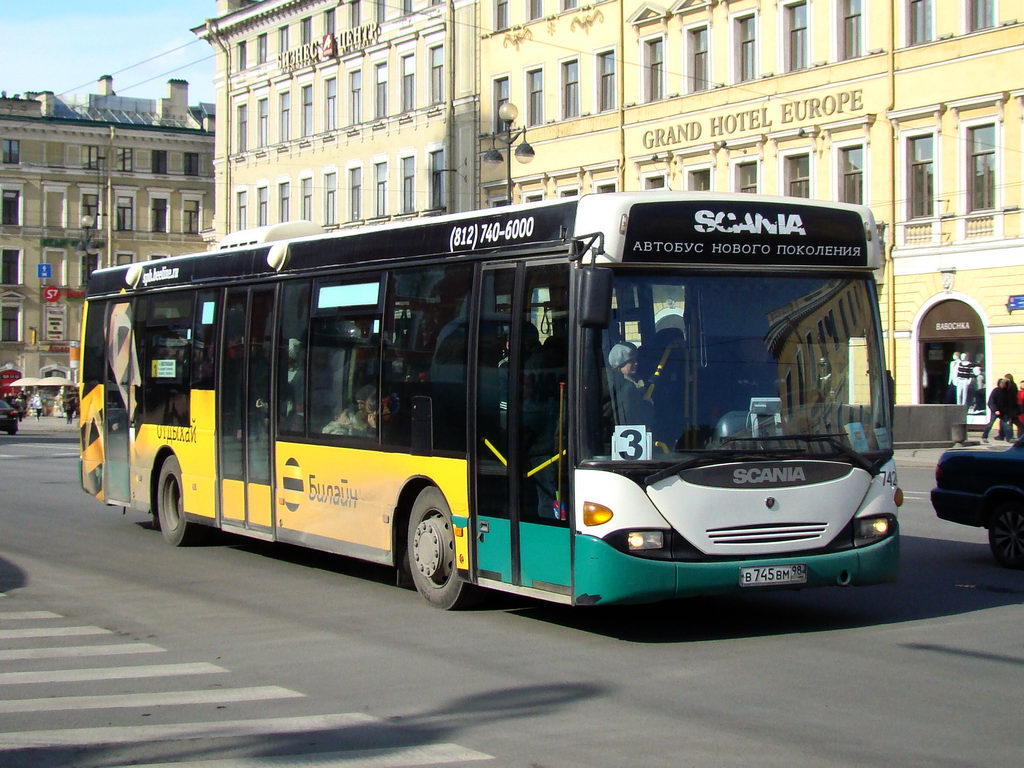 Санкт-Петербург, Scania OmniLink I (Скания-Питер) № 7424