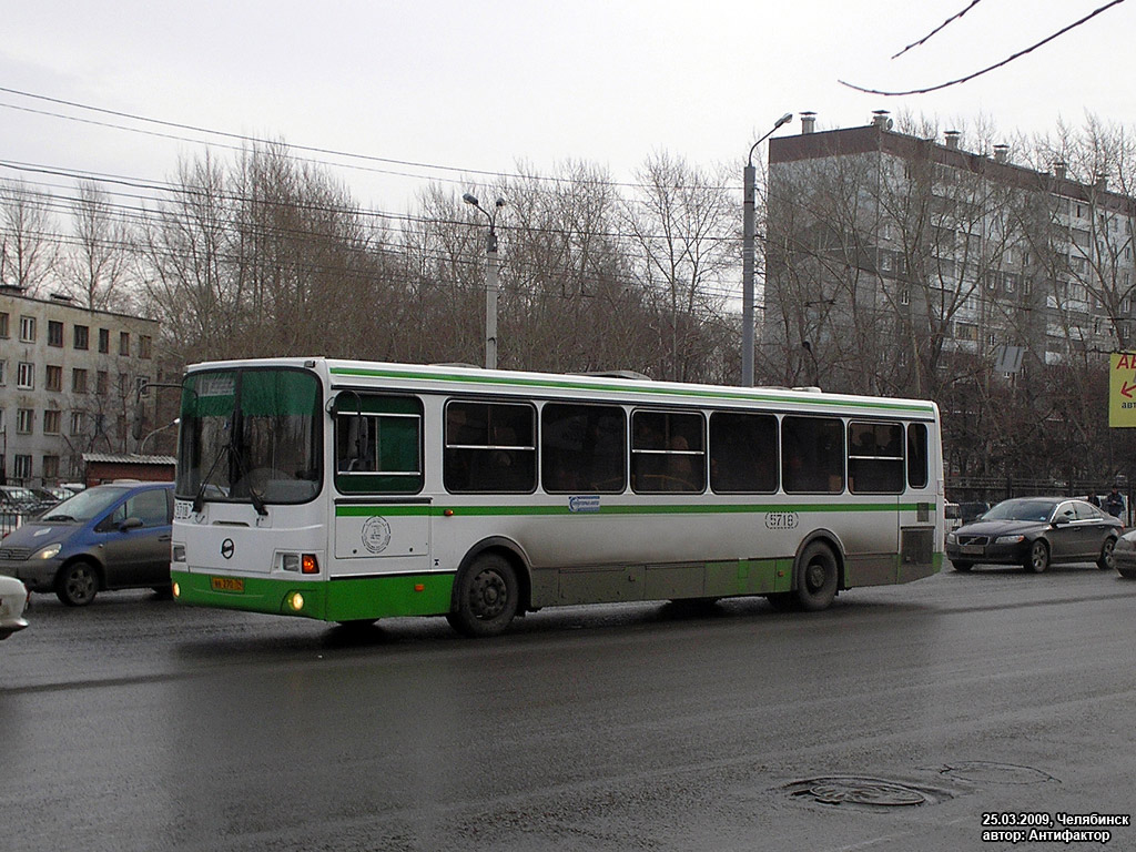 Chelyabinsk region, LiAZ-5256.26 № 5718