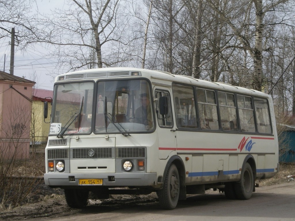 Leningrad region, PAZ-4234 # АК 154 47