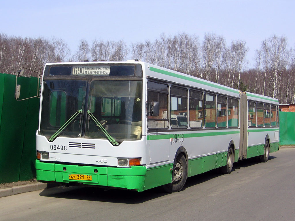 Москва, Ikarus 435.17 № 09498