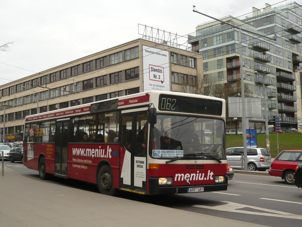 Литва, Mercedes-Benz O405N № ARF 481